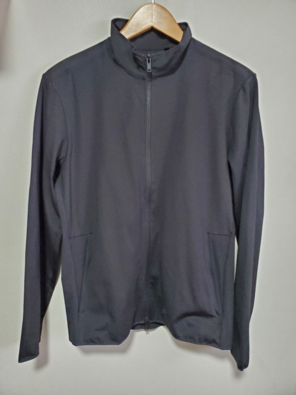 THEORY Rolenn Plinth Performance Technical Full-Zip Jacket Blk Medium Soft Shell - Picture 2 of 14
